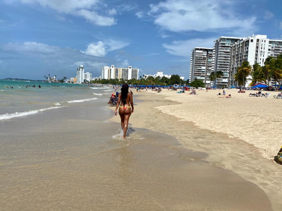 Hobie Oceanfront Apartment At Isla Verde San Juan Exteriör bild